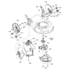 TRANSMISIÓN, Tracción trasera ZS703593 ORIGINAL SNAPPER | Newgardenstore.eu