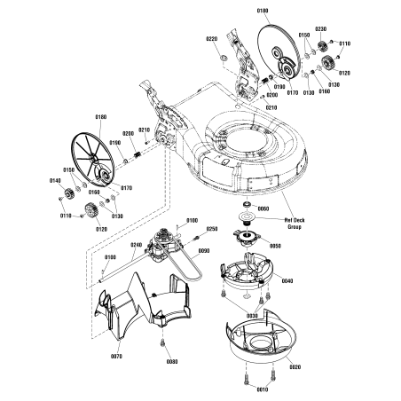 TRANSMISSION, Rear-wheel drive ZS703593 ORIGINAL SNAPPER | Newgardenstore.eu