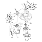 TRANSMISSION, Rear-wheel drive ZS703593 ORIGINAL SNAPPER