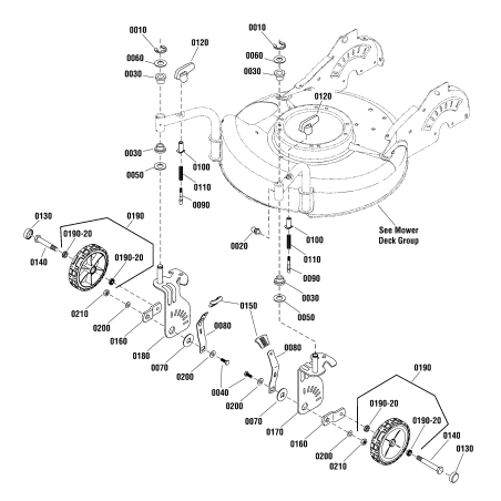 AXLE PLATE, Swivel Wheel, CZ ZS7300432YP ORIGINAL SNAPPER | Newgardenstore.eu