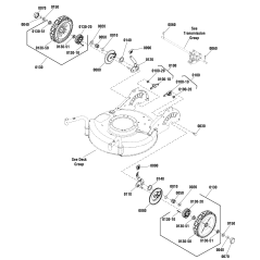 ASSEMBLY, Wheel, 9 Snapper Tread with Bearing Carbon Gray ZS7500647YP ORIGINAL SNAPPER | Newgardenstore.eu