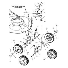 WASHER, .64 x .99 x .075 Flat ZS7092022 ORIGINAL SNAPPER