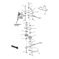Mutter, 3/8-16 Sechskant-Flanschsicherung, YZ ZS7091619 ORIGINAL SNAPPER