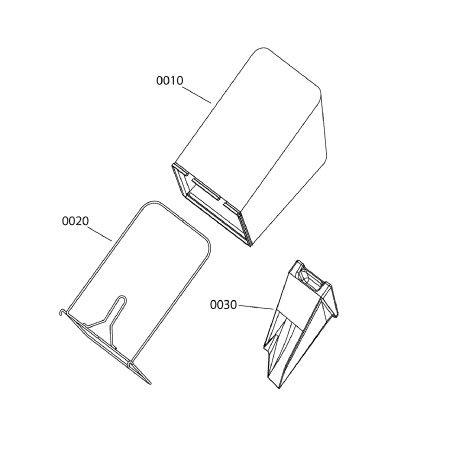 SNAPPER Grasfangsack, Heckauswurf 21" ZS7101304YP ORIGINAL | Newgardenstore.eu