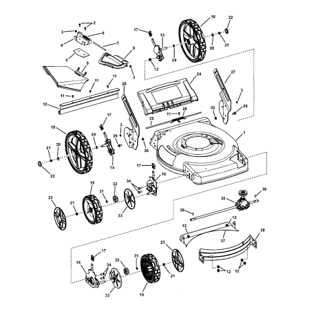 Boulon à embase hexagonale 5/16-18 x 5/8, verrouillable, YZ ZS7091811, authentique Snapper | Newgardenstore.eu
