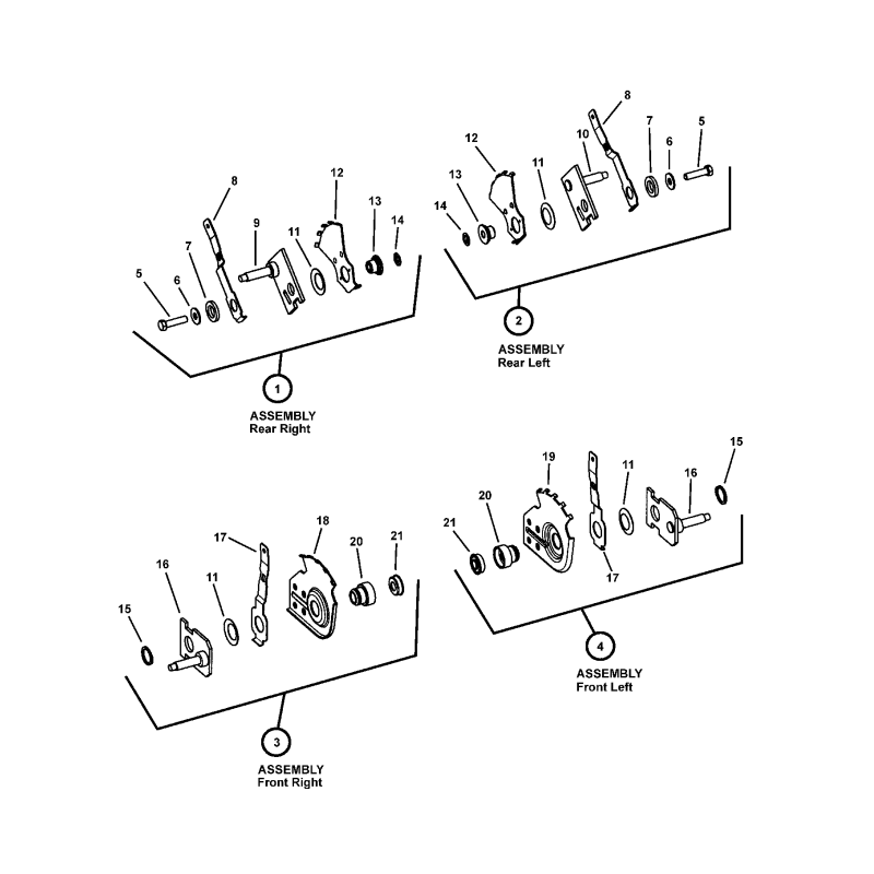 Boulon SNAPPER 3/8" ZS7013847 ORIGINAL