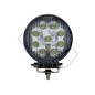 2000 lumen led work beacon round headlight for agricultural tractor