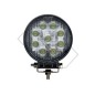 Phare de travail 2000 lumen led rond pour tracteur agricole