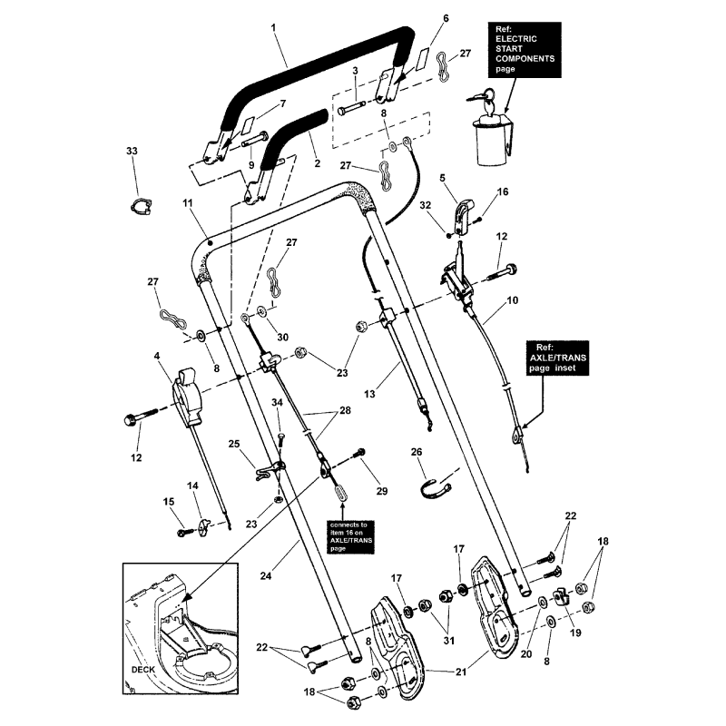 NUT, 5/16-18 hex Nyloc ZS7091298 ORIGINAL SNAPPER