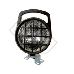 Projecteur De Travail Halogène H3 Avec Interrupteur Et Amortisseur - 12V/24V, IP66, Pour Camion, Tracteur, Engin