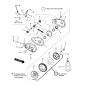ASSEMBLAGGIO, Cassa catena primaria ZS7052683 ORIGINALE SNAPPER ASSEMBLAGGIO, Cassa catena primaria ZS7052683 ORIGINALE SNAPPER
