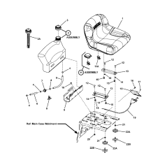 INTERRUPTOR, Asiento, ZS7029211SM ORIGINAL SNAPPER