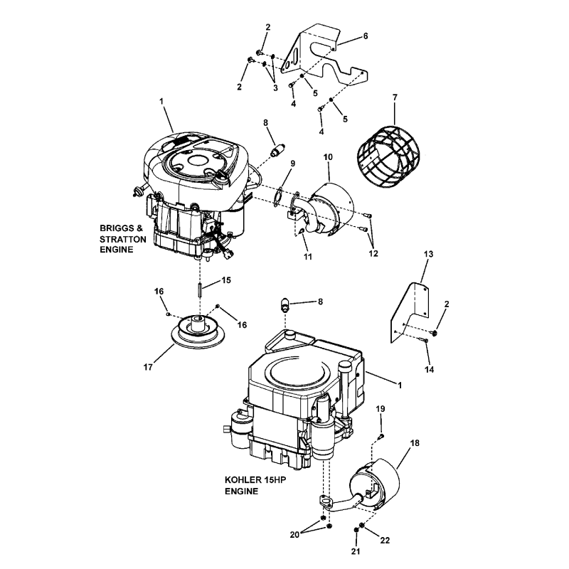 PROTECTION DE SILENCIEUX, Kohler ZS7024356 ORIGINAL SNAPPER