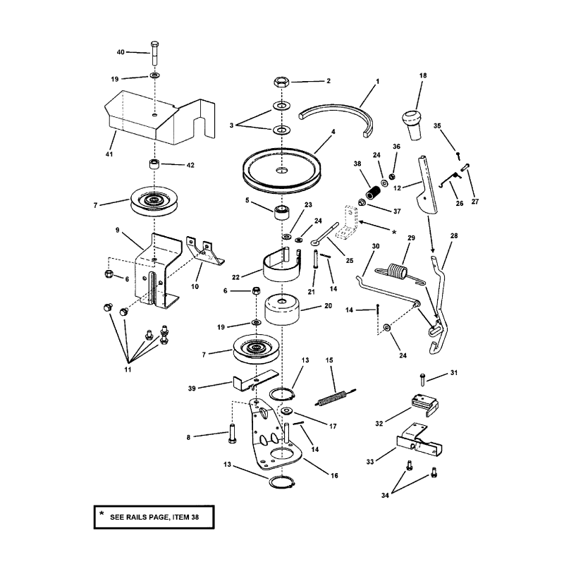 PULLEY, Deck ZS7018781 ORIGINAL SNAPPER