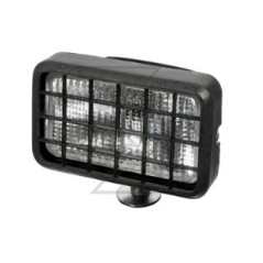 Lampe de travail pour cabine halogène avec grille