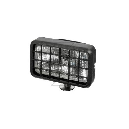 Lampe de travail pour cabine halogène avec grille | Newgardenstore.eu