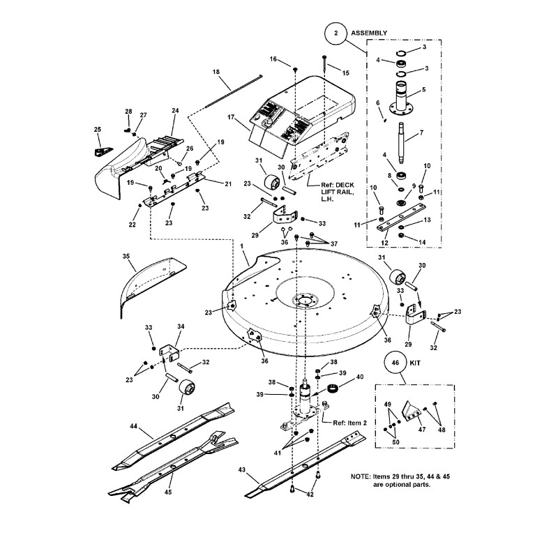 ASSEMBLY, Housing ZS7050696 ORIGINAL SNAPPER