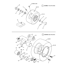 TAPPO, Sigillo 3/4 ID x 1,875 OD ZS7014658 ORIGINALE SNAPPER