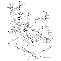 DISTANZIATORE, Sollevatore per ponte ZS7071920YP ORIGINALE SNAPPER