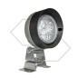 Faro lavoro 3 Led 10-30V 500 lumens Ø 106 mm per trattore agricolo 10 - 36v - 9w