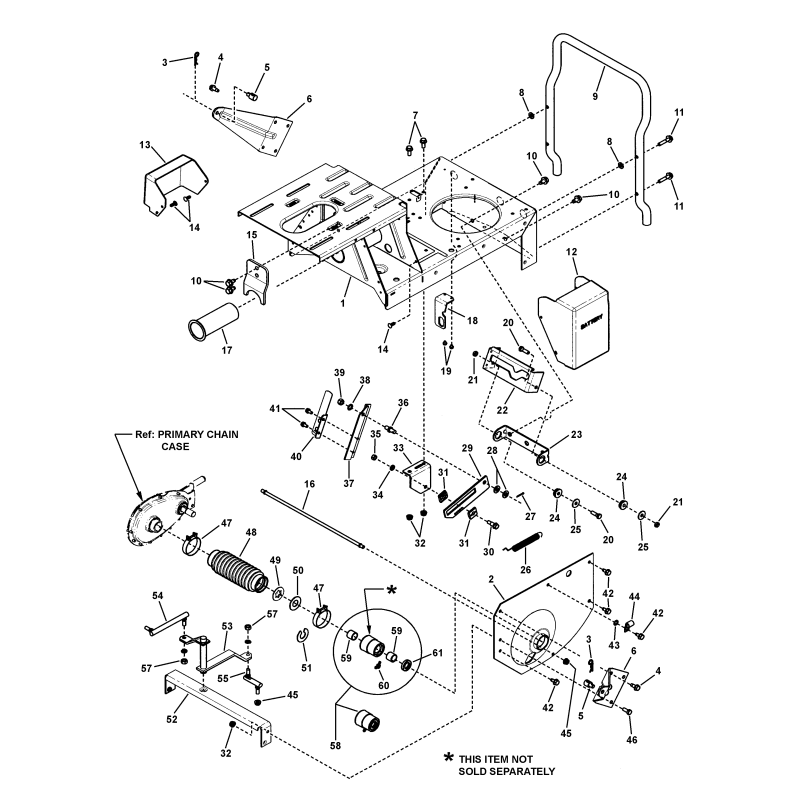 YOKE ZS7046162YP SNAPPER ORIGINALE