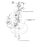 WELDMENT, Maniglia di innesto lama ZS7059254YP ORIGINALE SNAPPER