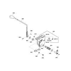 WELDMENT, Shift Detent ZS7041232YP ORIGINAL SNAPPER