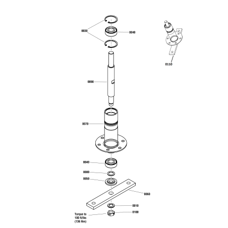 SUPPORT, Blade (3 Holes) ZS7031184YP ORIGINAL SNAPPER | Newgardenstore.eu