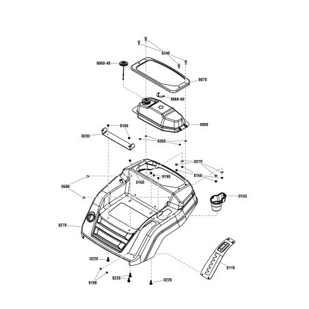 SCREW, 1/4-20X5/8 ZS703953 ORIGINAL SNAPPER | Newgardenstore.eu