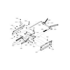 ENSEMBLE SOUDÉ, Bras de levage avant, Réglable ZS7400328YP AUTHENTIQUE SNAPPER