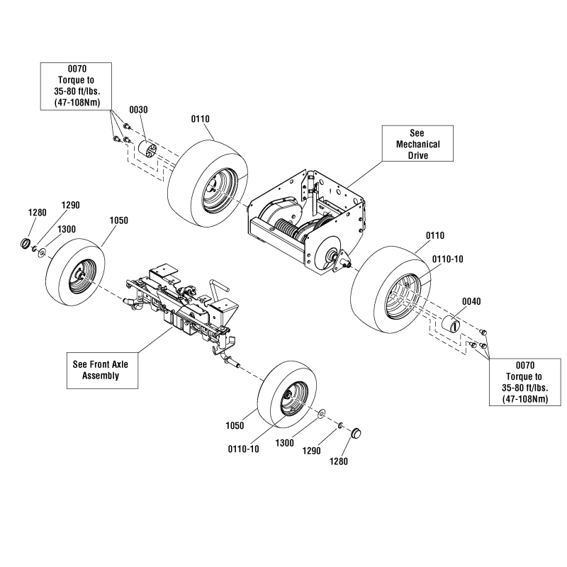 WHEEL GROUP, 13” X5-6, K358 Kenda 2P ZS7106090YP ORIGINAL SNAPPER