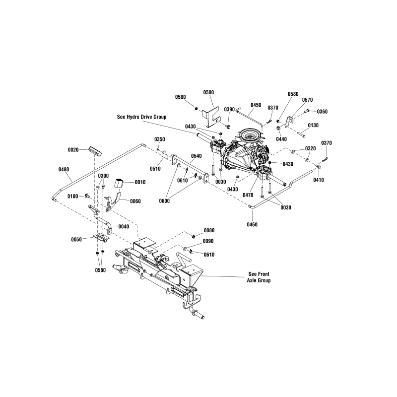 BOLT, 5/16-18, .499 OD .246 LG Shoulder ZS009X67MA ORIGINAL SNAPPER