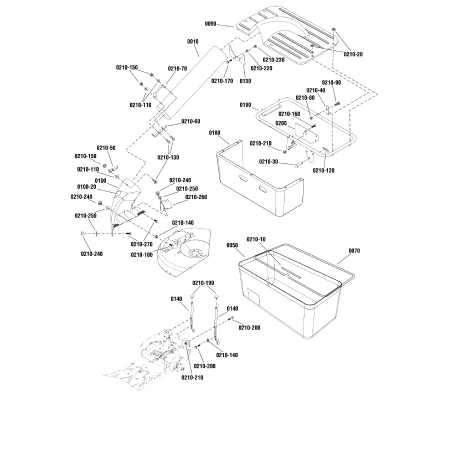 SKIRT Bagger Dust ZS7106050YP ORIGINAL SNAPPER | Newgardenstore.eu
