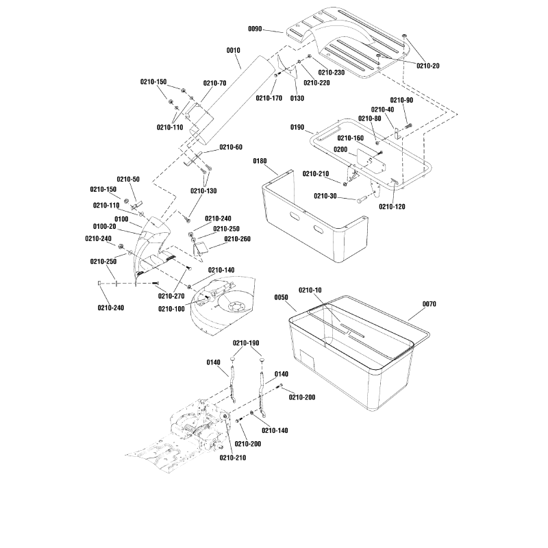 SUPPORT, Assemblage ZS7301385BMYP ORIGINAL SNAPPER