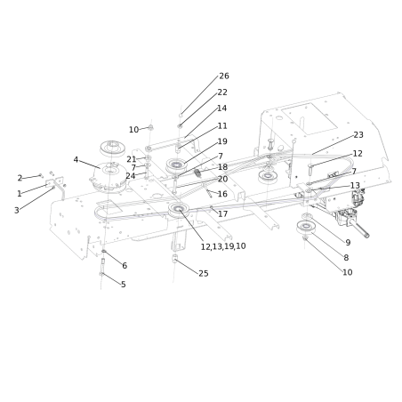 PULEGGIA ZS84011231 ORIGINALE SNAPPER | Newgardenstore.eu
