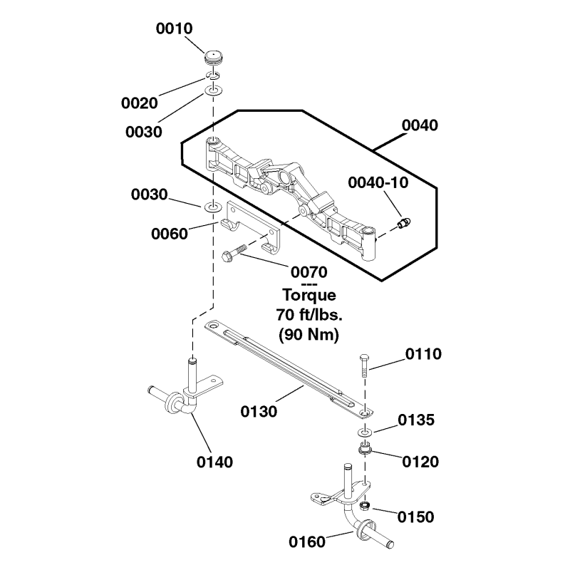 ORIGINAL SNAPPER ZS1751964YP TIE ROD