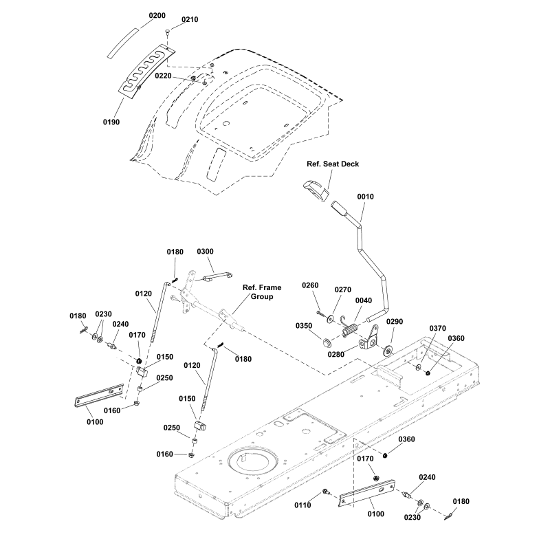 DADO, esagonale, bloccaggio flangia, 3/8-16 ZS1931211SM ORIGINALE SNAPPER