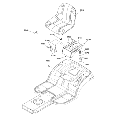 SOPORTE, Asiento ZS1755767BMYP ORIGINAL SNAPPER | Newgardenstore.eu