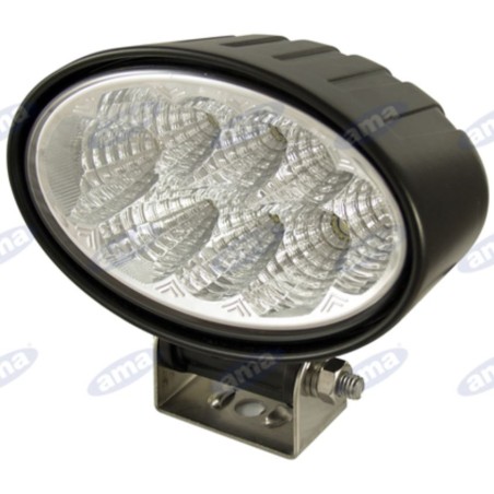 Faro de trabajo LED 12-28V 24W 1800LM 148x92mm 8 LED tractor máquina agrícola | Newgardenstore.eu