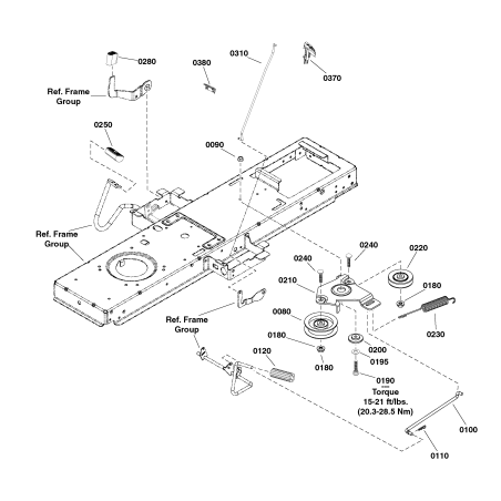 SOPORTE TENSOR ORIGINAL SNAPPER ZS1727894SM | Newgardenstore.eu