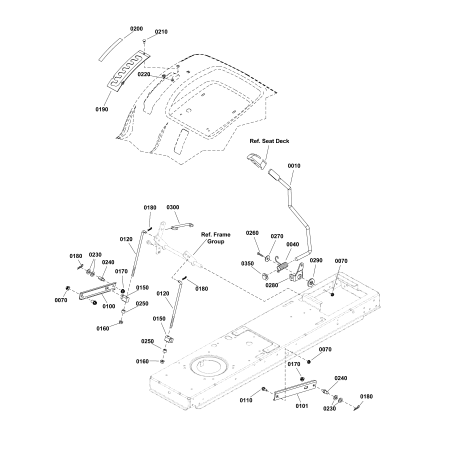 BRAZO ELEVADOR TRASERO SNAPPER ORIGINAL ECOAT ZS1731417BMYP | Newgardenstore.eu