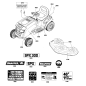DECAL, SPX300 ZS1759912YP ORIGINALE SNAPPER