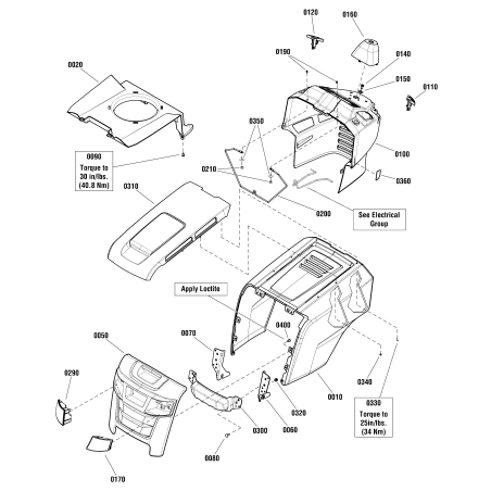 PARAURTI Anteriore ZS1753170BM ORIGINALE SNAPPER | Newgardenstore.eu