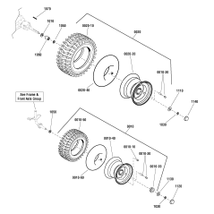 WHEEL AND BUSHINGS ASSEMBLY, Fron ZS1726301SM ORIGINAL SNAPPER | Newgardenstore.eu