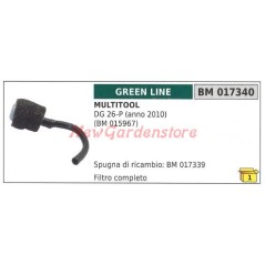 Filtro de aceite GREEN LINE para multiherramienta DG 26-P AÑO 2010 017340 | Newgardenstore.eu