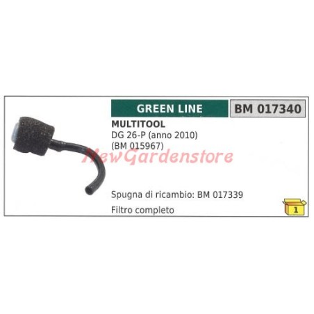 GREEN LINE Ölfilter für Multitool DG 26-P YEAR 2010 017340 | Newgardenstore.eu