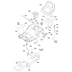 SPACER, Powder Metal Yellow ZS1731300 ORIGINAL SNAPPER