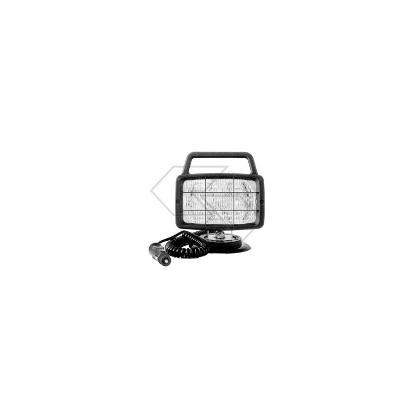 Two-light sealed beam headlight with switch for agricultural tractor AJBA