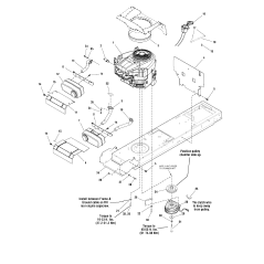 SUPPORT, Muffler, Hood ZS1727982A ORIGINAL SNAPPER | Newgardenstore.eu