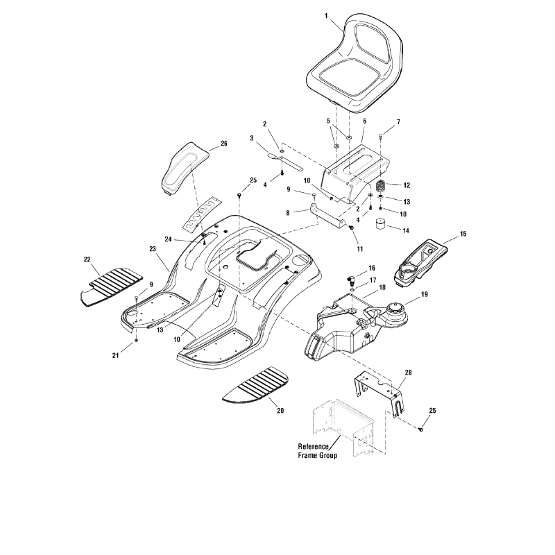 Ressort de compression ZS1704728 Original Snapper